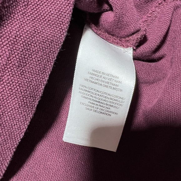 Polo Ralph Lauren Polo Shirt Womens Medium Burgundy Classic Fit Patches Shirt‎ - Picture 6 of 11